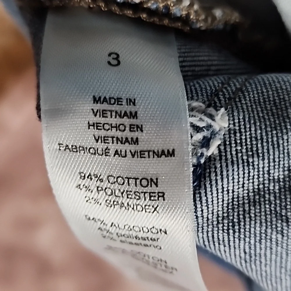 Chico Perfect Stretch Girlfriend Straight Leg sz 2.5 (14)